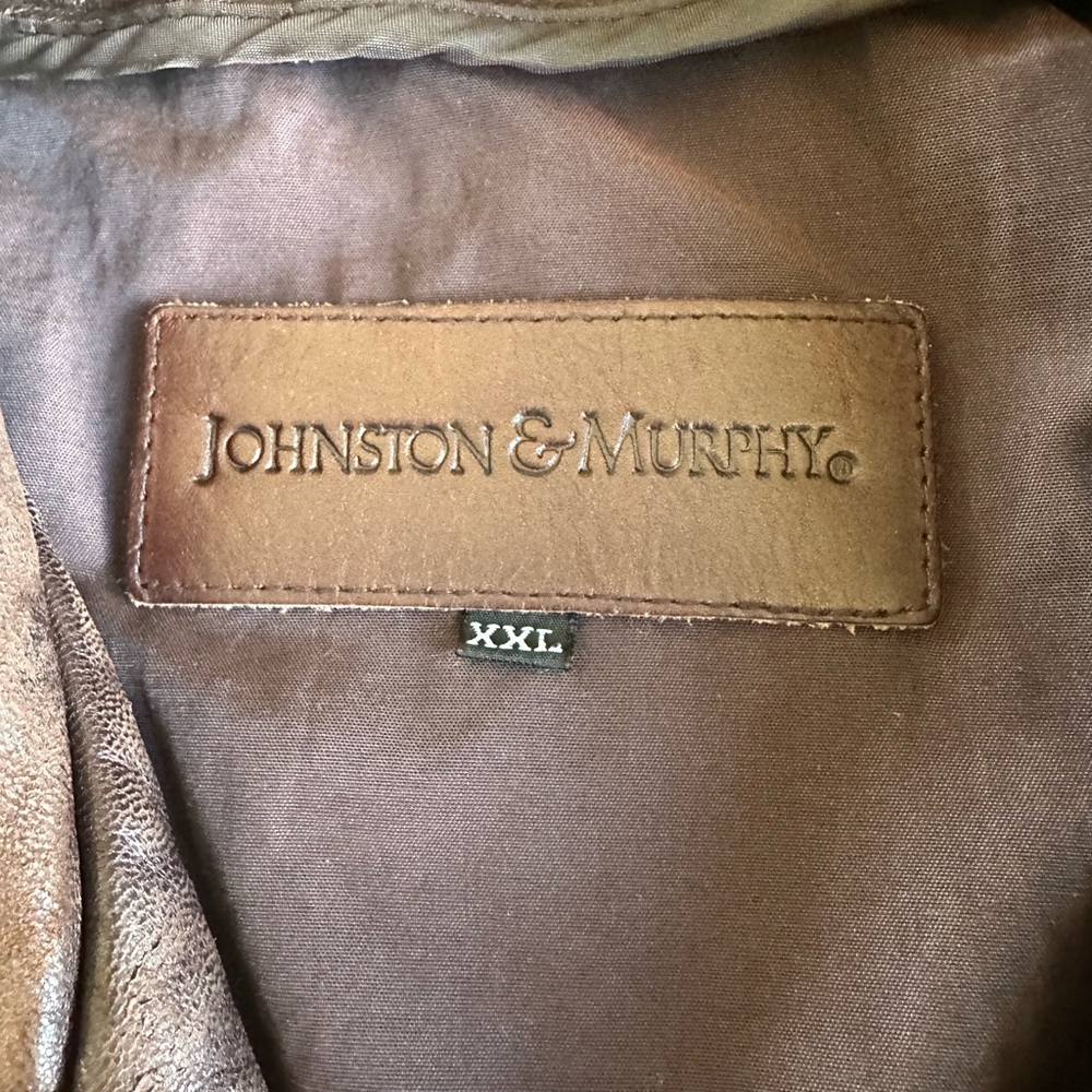 Johnston & Murphy Leather Jacket - Picture 2 of 6